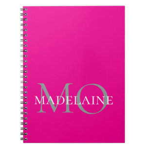  Monogram Pink White Personal  Notebook