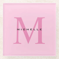 Monogram Pink Your Name Special Gift Beloved Ones