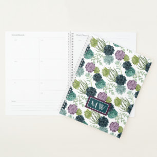Monogram Plant Happiness Collection Succulent Pa Planner