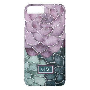 Monogram   Plant Happiness   Grow Harvest Love iPhone 8 Plus/7 Plus Case