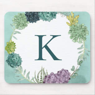 Monogram   Plant Happiness   Happines is Buying Pl Mouse Pad