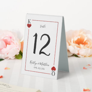 Monogram Playing Card Wedding Collection