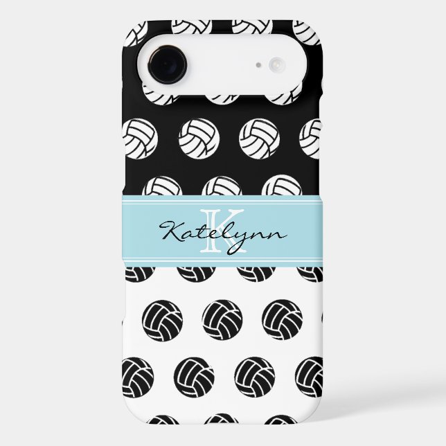 Monogram Polka Dot Volleyballs iPhone 5 Case (Back)