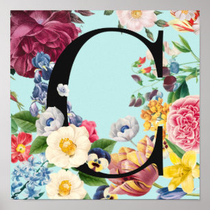 Monogram Poster