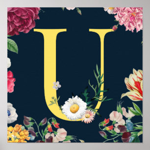 Monogram Poster