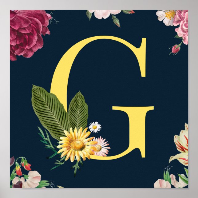 Monogram Poster (Front)