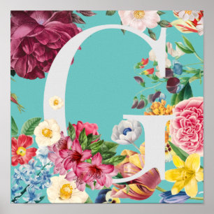 Monogram Poster