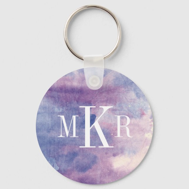 Monogram | Purple Haze II Key Ring (Front)