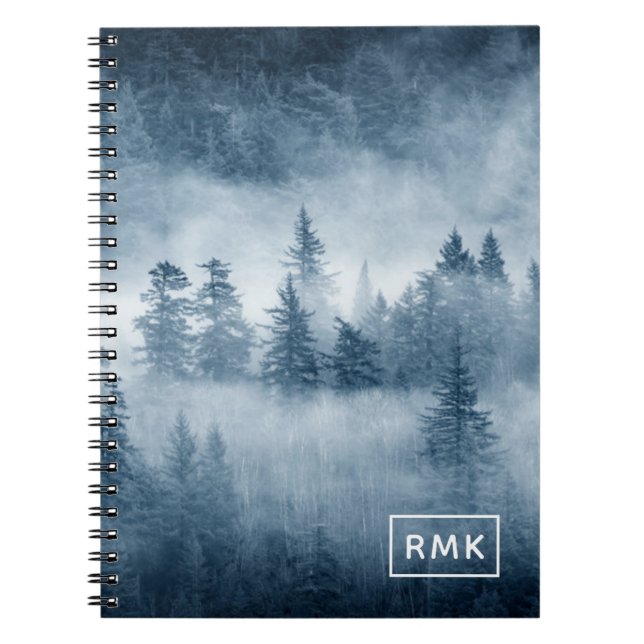 Monogram | Rain Forest Clouds Notebook (Front)