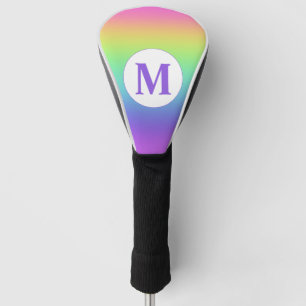 Monogram Rainbow Golf Head Cover