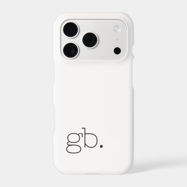 Monogram Retro Minimal White (Back)