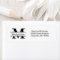Monogram - Return Address Labels
