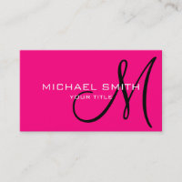 Monogram Rose colour background