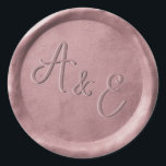 Monogram Rose Gold Wedding Wax Seal Stickers<br><div class="desc">Monogram Rose Gold Wedding Wax Seal Stickers</div>