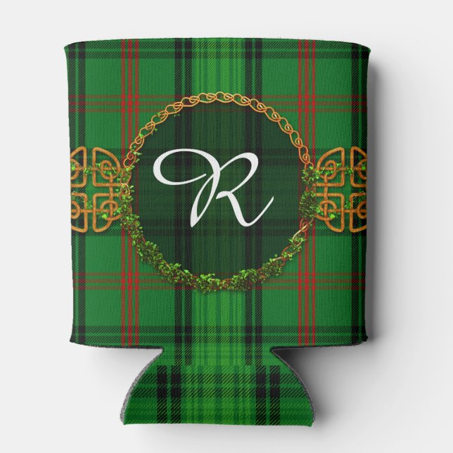 Monogram Ross Tartan Can Cooler (Back)