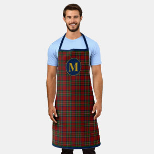 Monogram Royal Stewart Tartan Scottish Apron