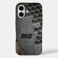 Monogram Rustic Grunge Masculine Personalised