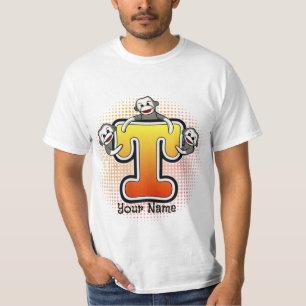 Monogram S Sock Monkey  T-Shirt