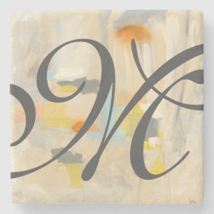 Monogram Sacred II Stone Coaster