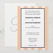 Monogram Sandy Beach Pink White Cabana Stripes