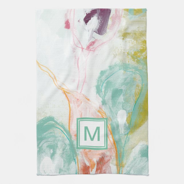 Monogram | Scattershot II Tea Towel (Vertical)