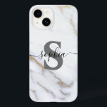 Monogram Script Name Initial Custom Personalised Case-Mate iPhone 14 Case<br><div class="desc">Monogram Script Name Initial Custom Personalised</div>