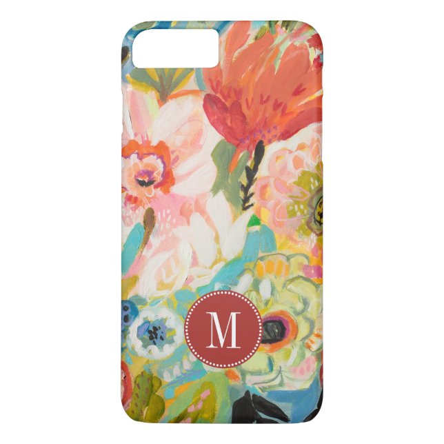 Monogram | Secret Garden Floral III Case-Mate iPhone Case (Back)