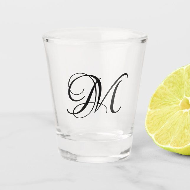 Monogram Shot Glass (Front)