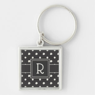 Monogram   Simple Signs Step One Key Ring