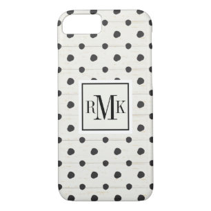 Monogram   Simple Signs Step Three iPhone 8/7 Case
