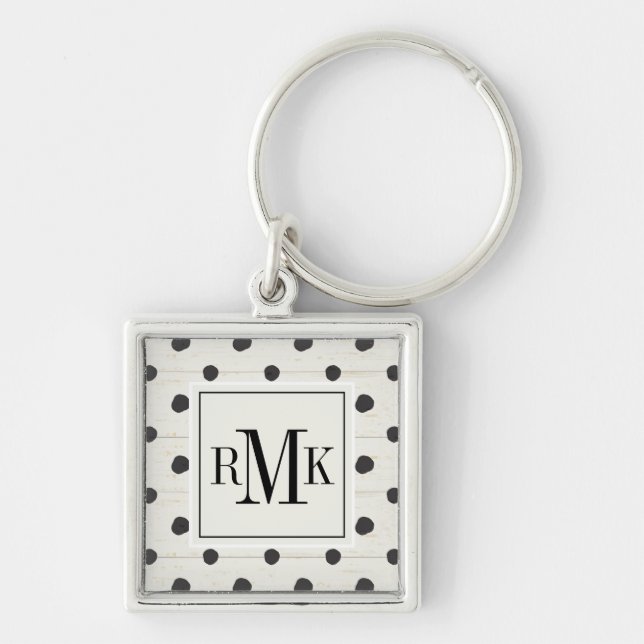 Monogram | Simple Signs Step Three Key Ring (Front)