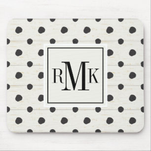 Monogram   Simple Signs Step Three Mouse Pad