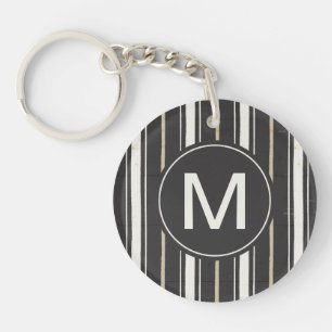 Monogram   Simple Signs Step Two Key Ring