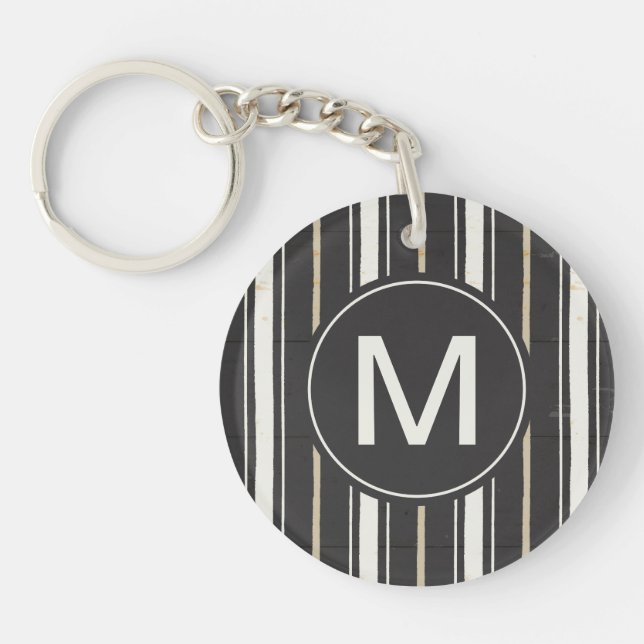 Monogram | Simple Signs Step Two Key Ring (Front)