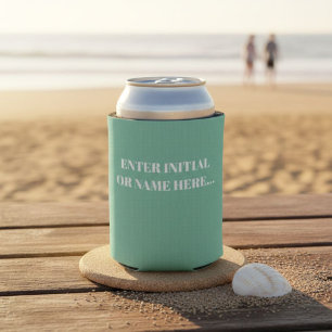 Monogram Slim Can Cooler – Custom Bridesmaid