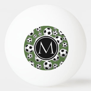 Monogram Soccer - Tree Top Ping Pong Ball