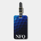 Monogram Sports Blue Golf Ball Luggage Travel