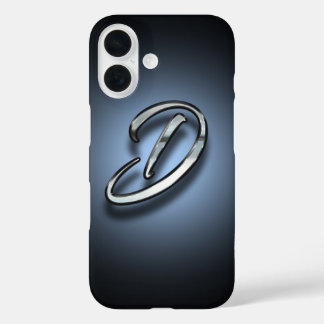 Monogram Spotlight Background iPhone 16 Case