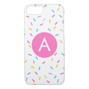 Monogram Sprinkles iPhone 8/7 Case