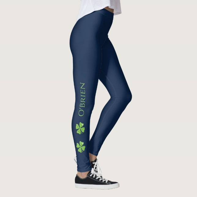 Monogram St. Patrick's Day Leggings (Right)