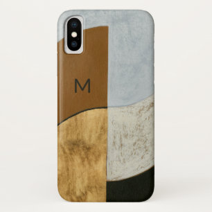 Monogram   Stacked Coins II iPhone X Case