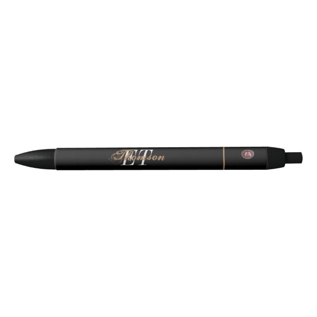Monogram Star Digital artwork   Black Ink Pen (Front)
