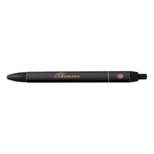 Monogram Star Digital artwork Black Ink Pen