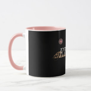 Monogram Star Digital artwork   Mug
