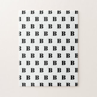 Monogram Stencil Frustrating Jigsaw Puzzle