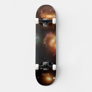 Monogram Stephans Quintet deep space star galaxies Skateboard