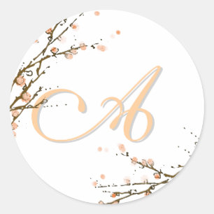 Monogram Sticker "A" to "Z" customisable