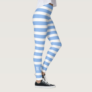 MONOGRAM Striped Leggings
