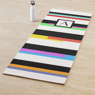 Monogram Striped Yoga Mat