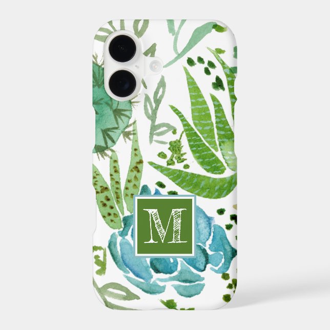 Monogram | Succulent Field I (Back)